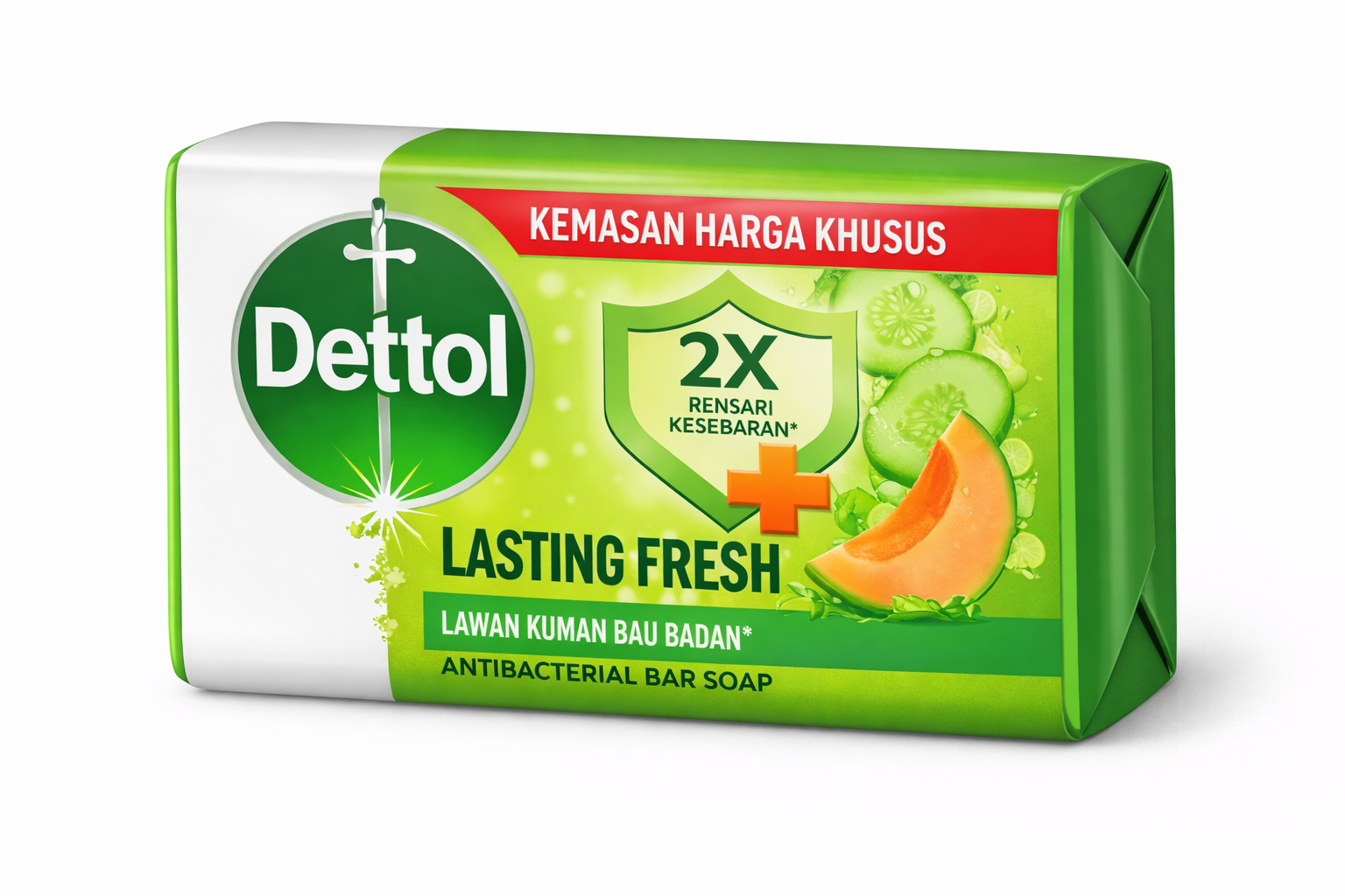 Dettol Lasting Fresh Honeydew & Cucumber antibacterial soap UK