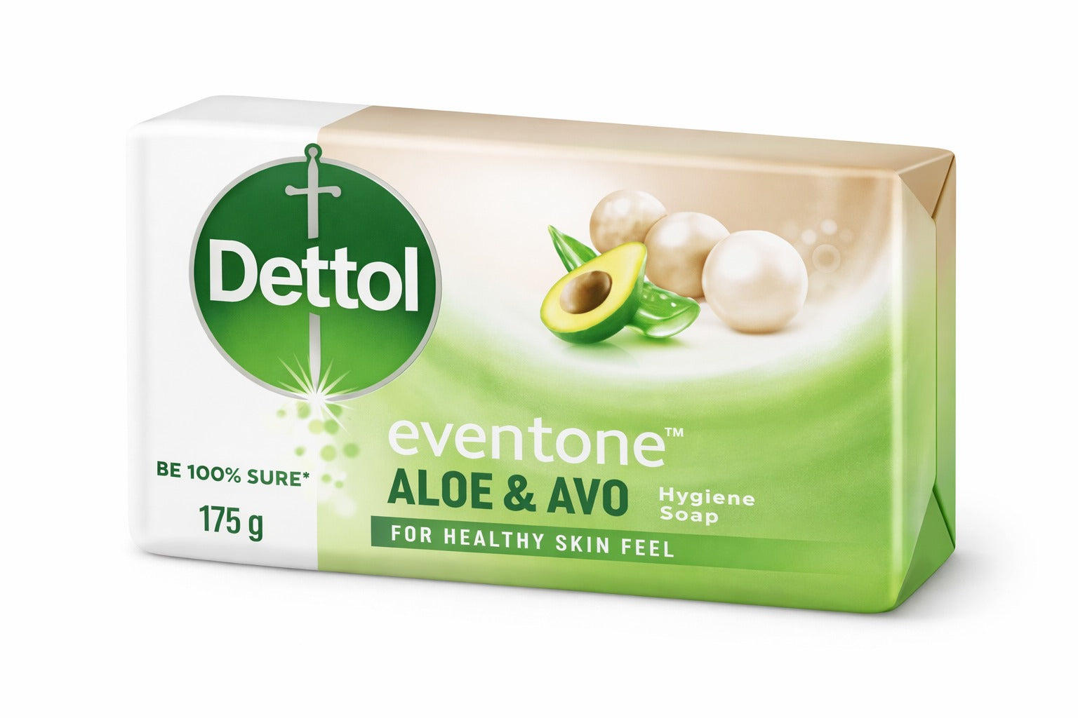 Dettol Eventone Aloe & Avocado antibacterial soap UK